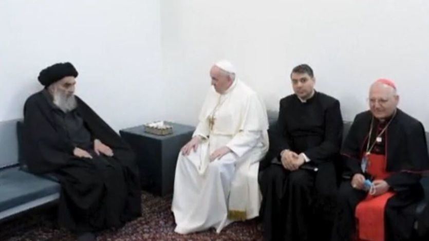El Papa Francisco aboga desde Irak por promover la coexistencia de todas las religiones en un encuentro inédito