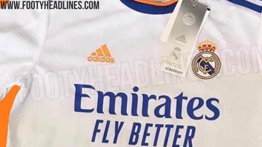La camiseta del Real Madrid 2021-22 podría tener detalles naranjas y azules