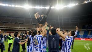 La Real Sociedad gana la Copa del Rey 34 años después de la última