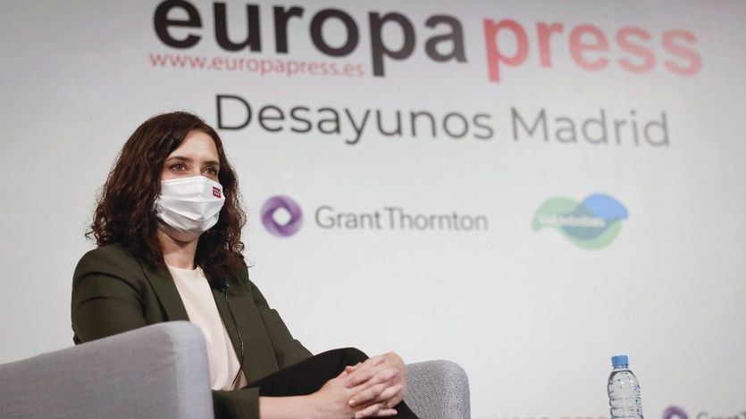 Isabel Díaz Ayuso protagoniza el Desayuno Informativo de Europa Press