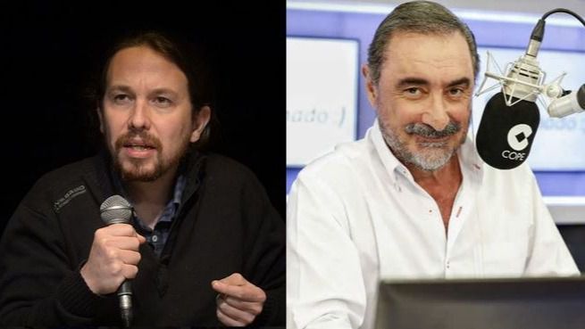 Iglesias estalla contra Carlos Herrera por 'llamar escoria a Unidas Podemos'