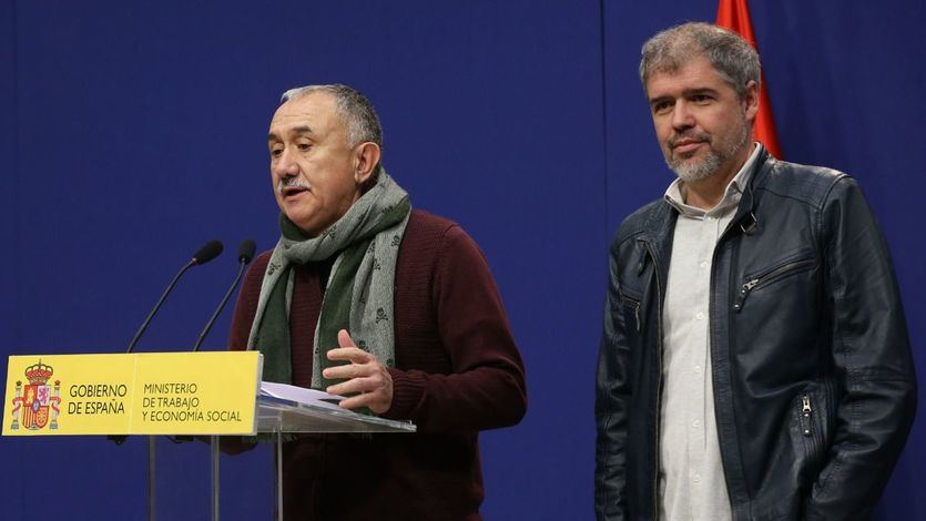 1 de mayo: UGT y CCOO se conjuran para exigir al Gobierno la derogación de la reforma laboral