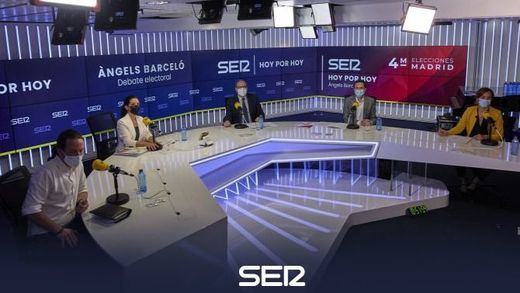 El segundo debate de Madrid explota: Gabilondo y García lo abandonan para condenar a Vox y apoyar a Iglesias