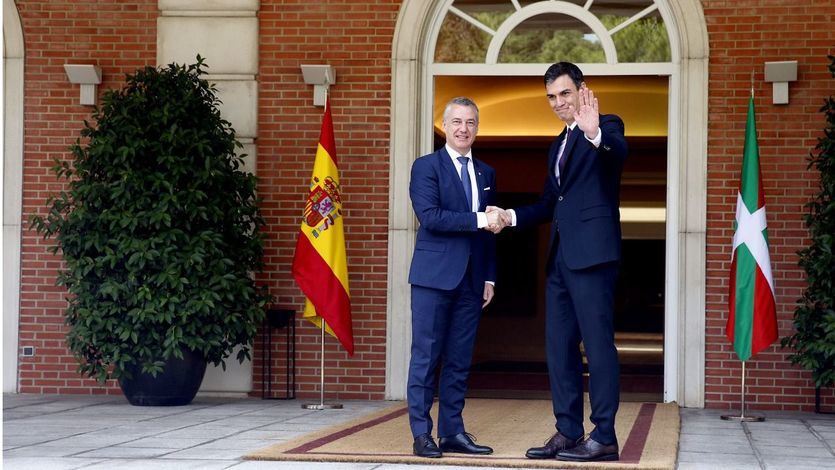 Pedro Sánchez e Íñigo Urkullu