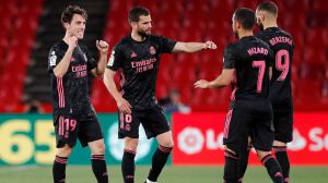 Un Real Madrid con canteranos se sube al tren de la lucha final por la Liga (1-4)