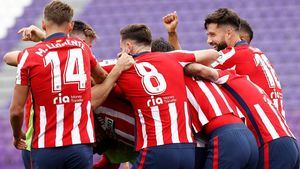 El Atlético de Madrid, justo campeón de Liga tras remontar, sufrir y vencer