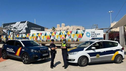 Dispositivo especial Policía Nacional y Policía Local para la regata