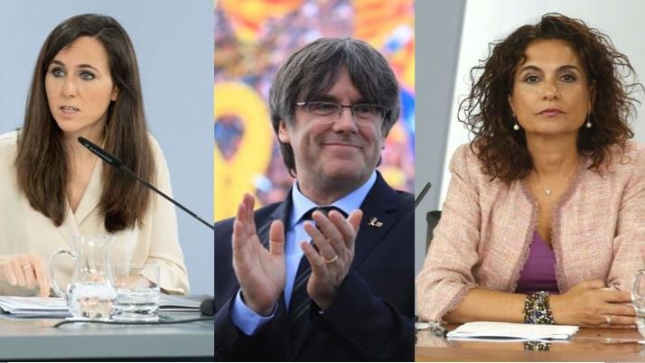 Puigdemont, 'causante' del último choque entre el PSOE y Podemos