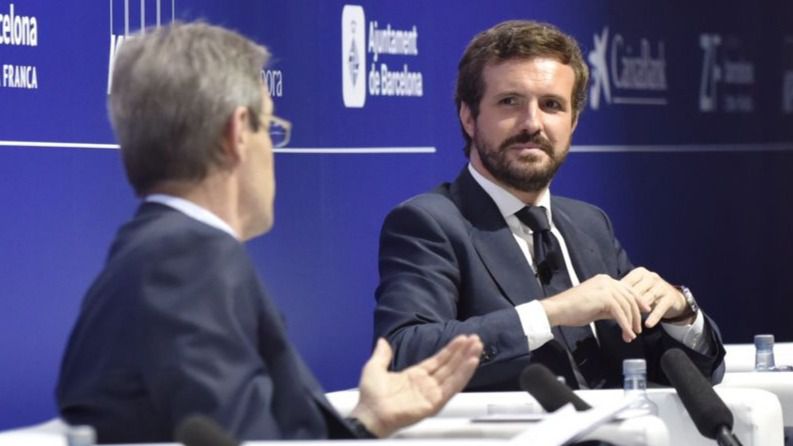 Casado se rodea de empresarios y le llevan la contraria: 'indultos sí'