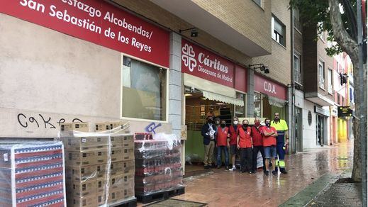 Mercadona dona 5.000 kilos de productos de primera necesidad a Cáritas de San Sebastián de los Reyes y Alcobendas