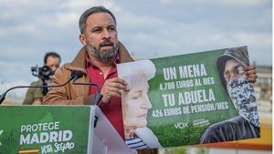 La Justicia madrileña avala el polémico cartel de Vox contra los menores extranjeros