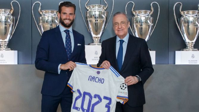 Nacho renueva con el Madrid y se convierte en el ejemplo anti-Ramos que elogia la afición