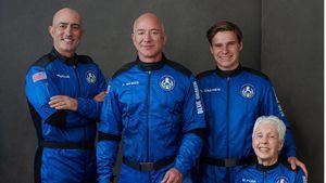 Los viajes comerciales al espacio, más cerca gracias al éxito del cohete de Jeff Bezos