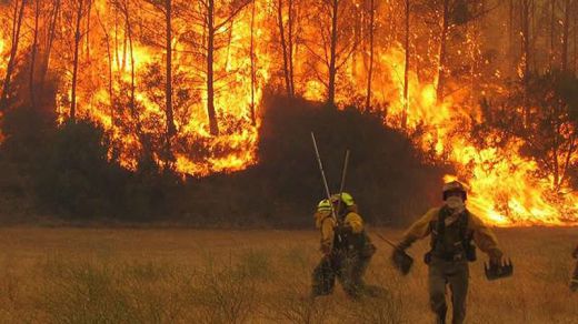 Varios incendios obligan al Gobierno a prestar ayuda a varias comunidades, entre ellas Cataluña