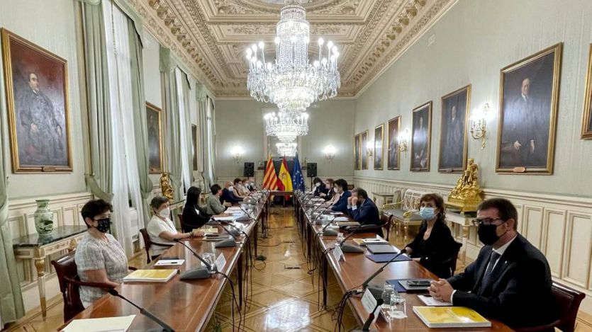 Reunión de la comisión bilateral Estado-Generalitat catalana