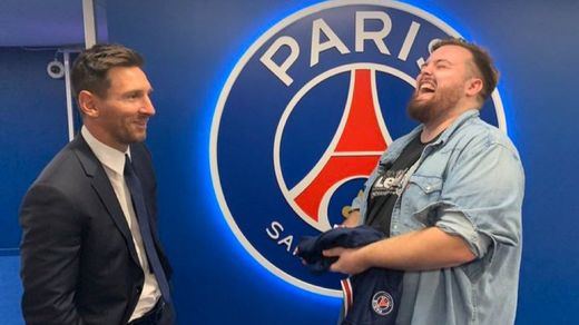 Ibai Llanos eclipsa a los medios deportivos y consigue la primera entrevista de Messi