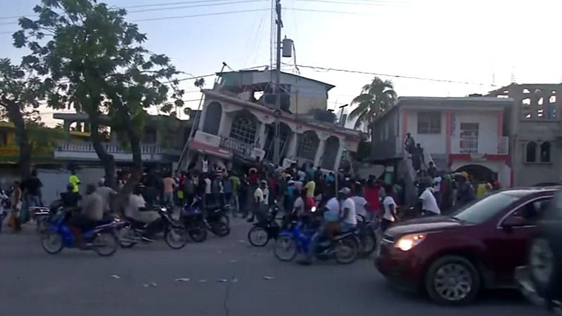 La desgracia se ceba con Haití: el nuevo terremoto deja más de 300 muertos y 2.000 heridos