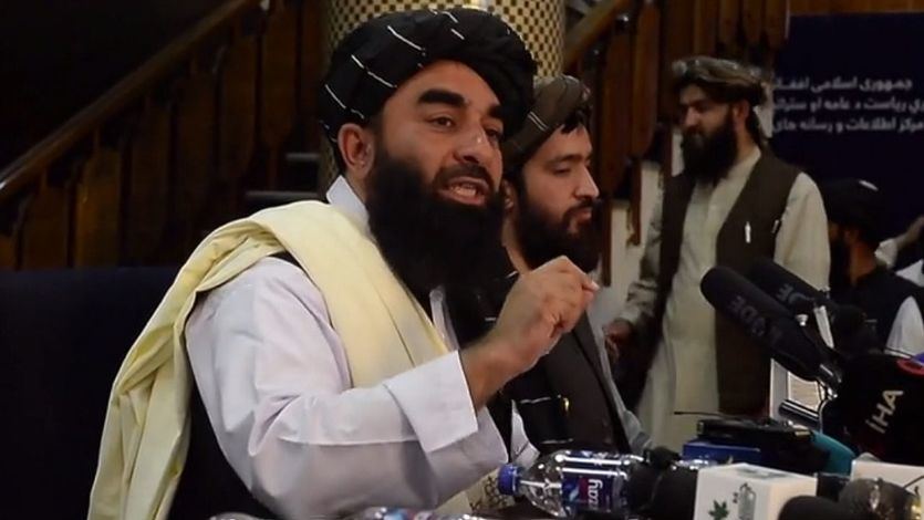 Zabihulla Mujahid, portavoz principal talibán