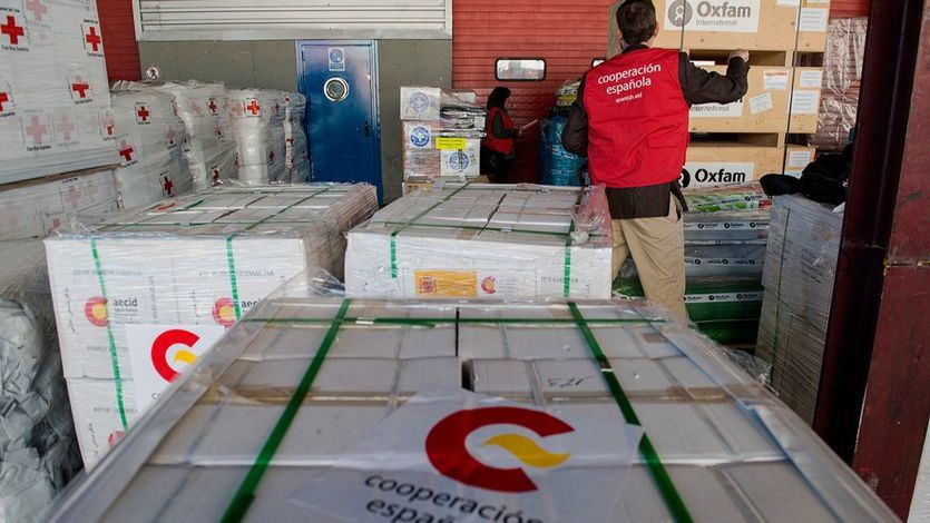 España envía a Haití 30 toneladas de ayuda humanitaria