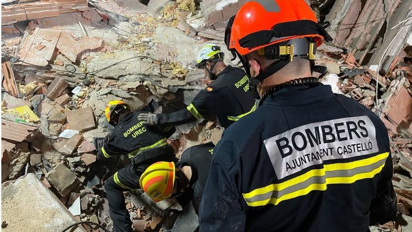 Encuentran sin vida al menor desaparecido tras el derrumbe de un edificio de Peñíscola