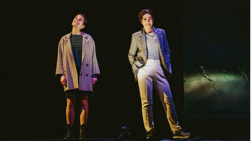 Las dos protagonistas de la obra.