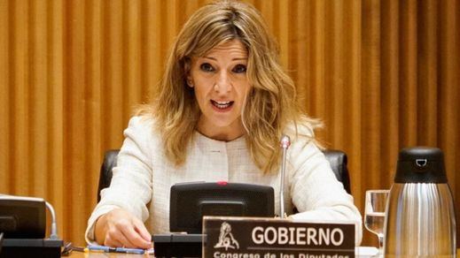 Yolanda Díaz asegura que la subida del salario mínimo está en manos del ala socialista del Gobierno