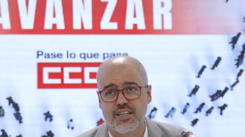 El secretario general de CCOO, Unai Sordo