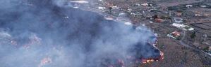 Más de un centenar de viviendas devoradas por la lava del volcán de La Palma