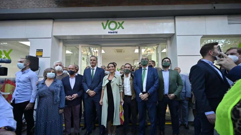 Inauguración de la nueva sede de Vox en Madrid