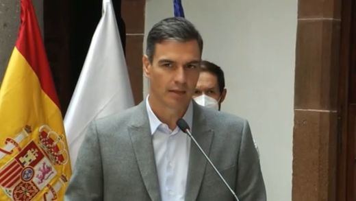 Sánchez anuncia que el Consejo de Ministros aprobará un plan especial de 206 millones para La Palma