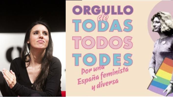 El Supremo tumba una denuncia contra Irene Montero por una campaña LGTBI