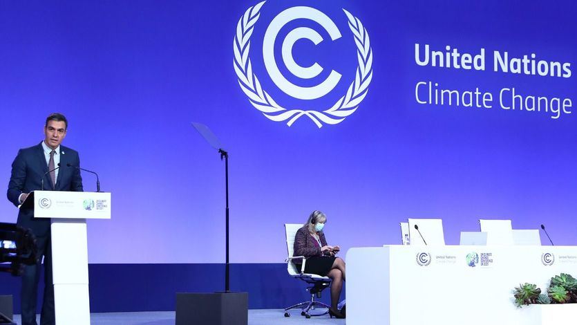 Sánchez  en la COP26