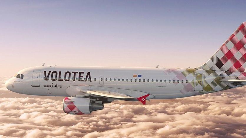 Un avión de Volotea