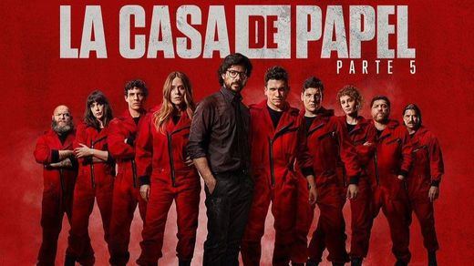 Cartel de la última temporada de 'La casa de papel'