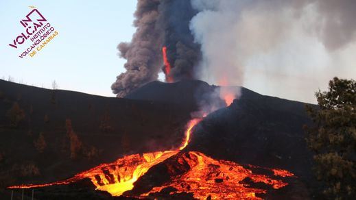 Volcán de La Palma: surge una nueva colada que amenaza a la zona de Las Manchas