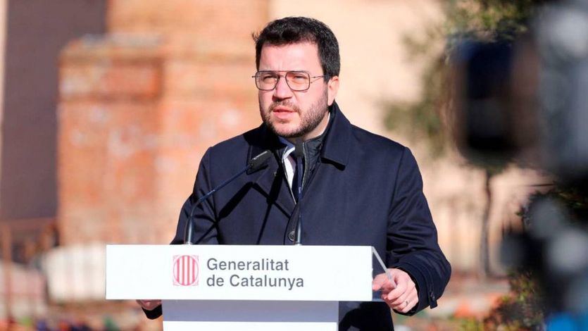 El president catalán, Pere Aragonés 