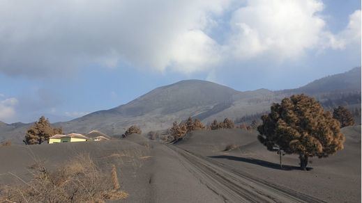 La actividad eruptiva del volcán de La Palma 