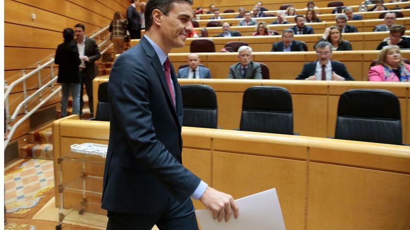 Pedro Sánchez en el Senado