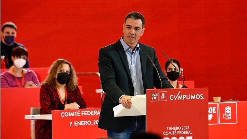 Pedro Sánchez, en el PSOE