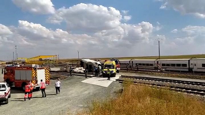Accidente de tren Alvia en Zamora
