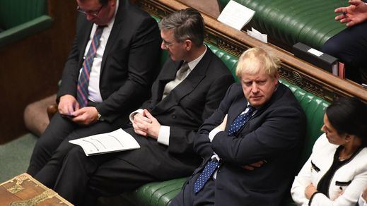 Un diputado conservador pide la dimisión de Johnson: 