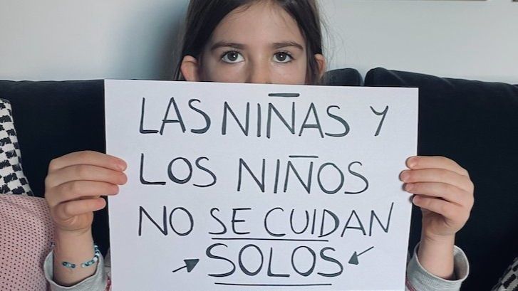 'Los niños no se cuidan solos': la campaña por la conciliación supera las 250.000 firmas