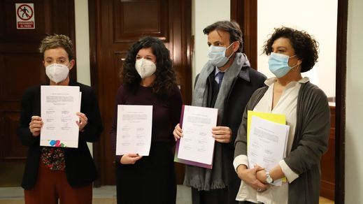 Podemos, ERC y Bildu presionan al PSOE para investigar en el Congreso los abusos a menores en la Iglesia