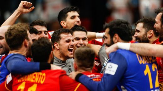 El equipo español de balonmano llega a la final del campeonato europeo