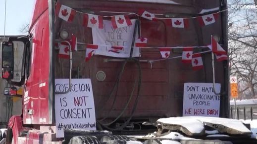 Ottawa declara el estado de emergencia ante la escalada de las protestas antivacunas