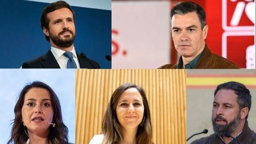 Cierre de campaña en Castilla y León: los líderes nacionales arropan a los candidatos del 13-F