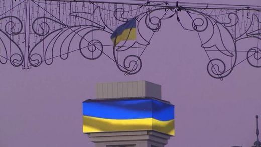 Ucrania celebra el Día de la Unidad como respuesta a una posible invasión rusa durante la jornada