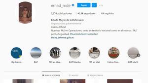 El Instagram del Estado Mayor de la Defensa, hackeado: fotos eróticas en su perfil