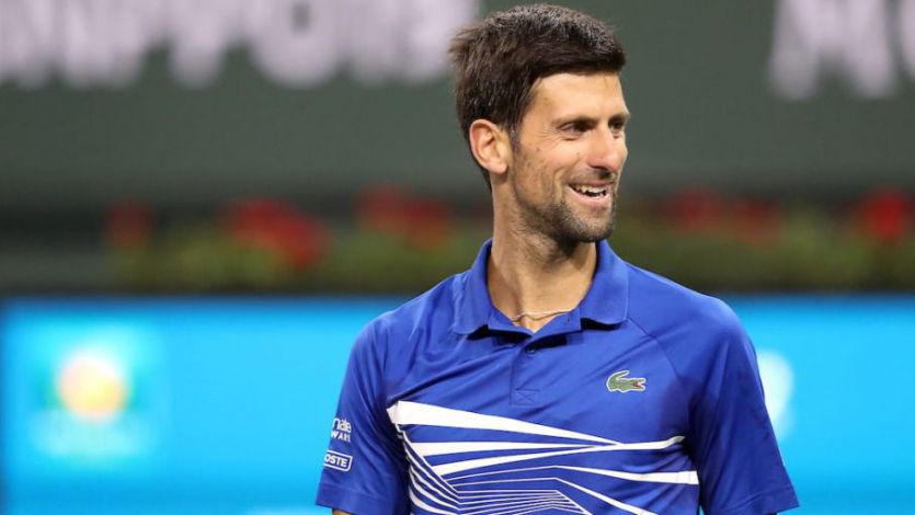 Novak Djokovic en Indian Wells