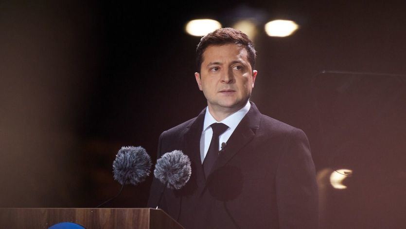 El presidente de Ucrania, Volodímir Zelensky